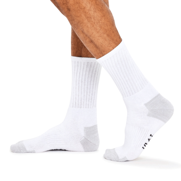 Men's Cotton Crew Action Socks 3 Pack - Image 2