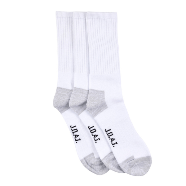 Men's Cotton Crew Action Socks 3 Pack