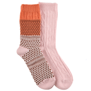Women’s Winter Weight Calf Socks-Butter Soft,Textured